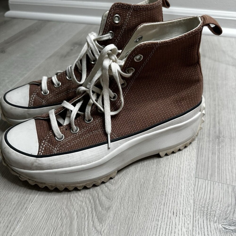 Converse Unisex Run Star‎ Hike Platform High Top Shoes Sneakers Men 9.5/Wmn 11 - Picture 9 of 11